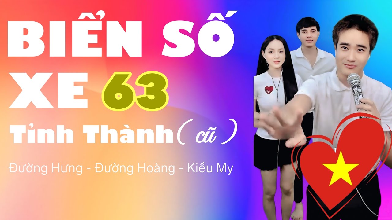 BIỂN SỐ XE 63 TỈNH THÀNH (cũ) -  HOÀI NIỆM VỀ TỈNH CŨ QUÊ HƯƠNG || ĐƯỜNG HƯNG  - COVER