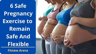 6 Safe Pregnancy Exercise | Pregnancy Exercise For Normal Delivery shorts