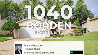 1040 Borden Drive, Roselle, Il 60172