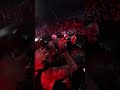 David joining Mike during “Stricken” 🎤🥁 #disturbed #stricken #takebackyourlifetour #livemusic
