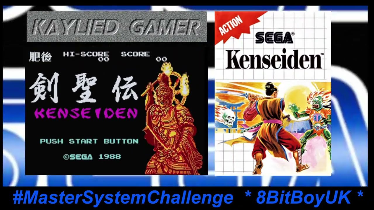 SEGA MARK III KENSEIDEN JAP master system jap 3 mk-2000 EUR 39,00