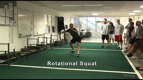 Rotational Squat
