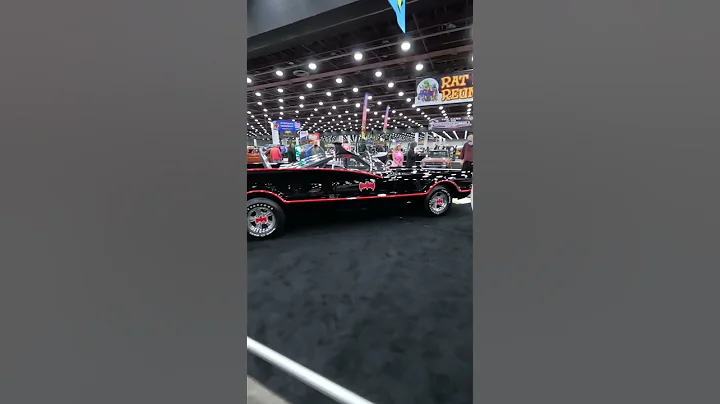 Batmobile at the Detroit Autorama! 🤯😳 #detroit #Autorama #Batmobile