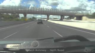 Ipswich to Mount CootTha - Time Lapse Highway [HD]