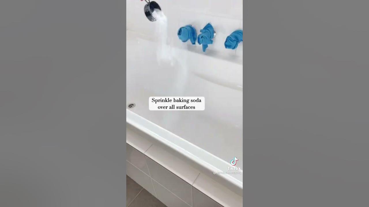 bathtub cleaning hack 2 YouTube