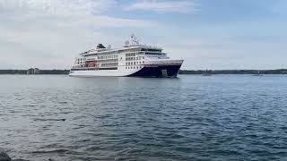 Cruise Ship Hanseatic Inspiration on the St. Marys River