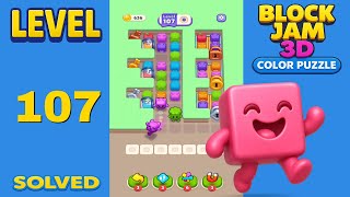 Block Jam 3D: Color Puzzle – Level 107