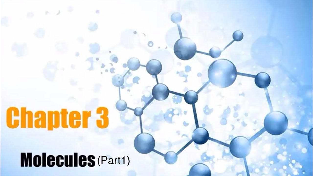 Bio 112 Chapter 3 (Part 1): Molecules - YouTube