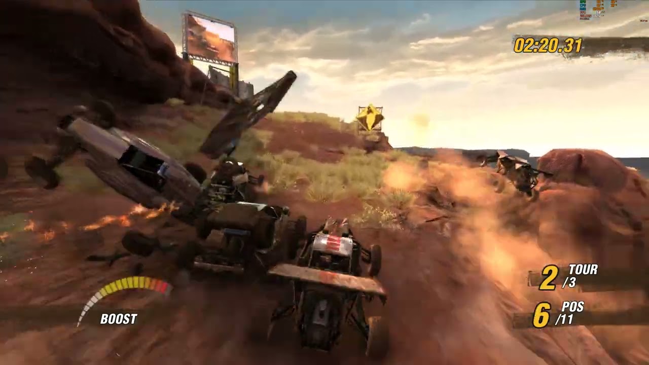 RPCS3 - MotorStorm - 16x anisotropic filtering