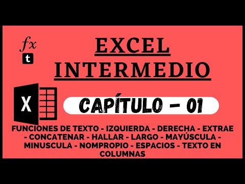 ✅🔥 FUNCIONES DE TEXTO EN EXCEL ✅🔥