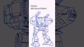 BattleTech: Stalker BattleMech (#mechwarrior #battletech #battletechlore #scifi)