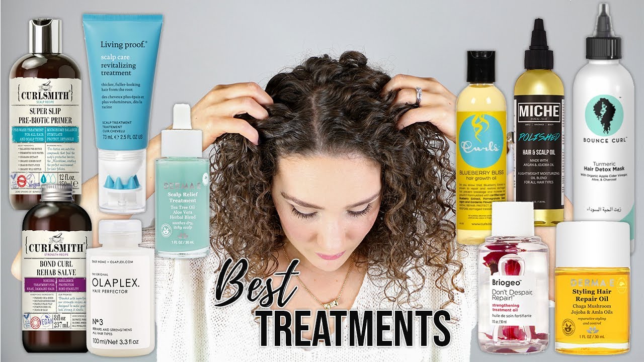 Best Curly Hair Treatments Scalp Bond Repair Hair Growth Oils YouTube