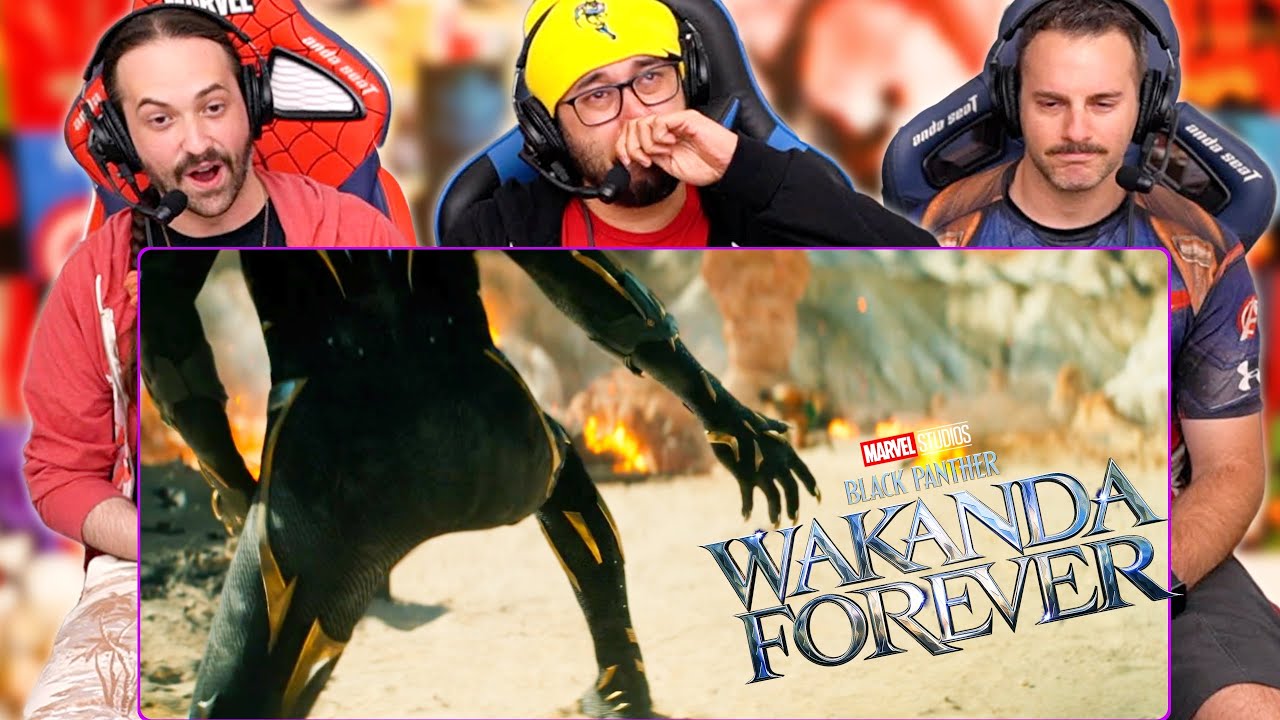 Ready go to ... https://youtu.be/ZzJw2QqGQxg [ BLACK PANTHER: WAKANDA FOREVER Teaser TRAILER REACTION! Marvel Studios' Official | MCU SDCC 2022]