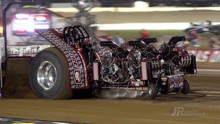 2021 Lucas Oil Super Modified Tractors pulling at 300 Raceway - Farley, IA - Pro Pulling League