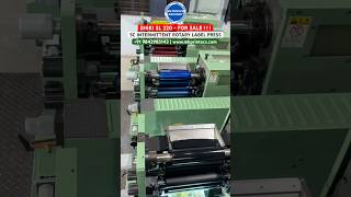 USED LABEL PRINTING MACHINE FOR SALE | SHIKI SL 220 5C INTERMITTENT - FROM MK PRINTECS MACHINERY
