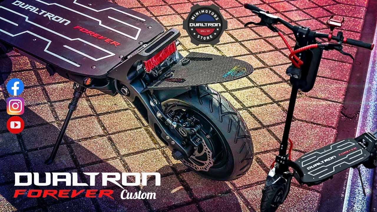 CUSTOM DUALTRON FOREVER TROTTINETTE ELECTRIQUE - YouTube