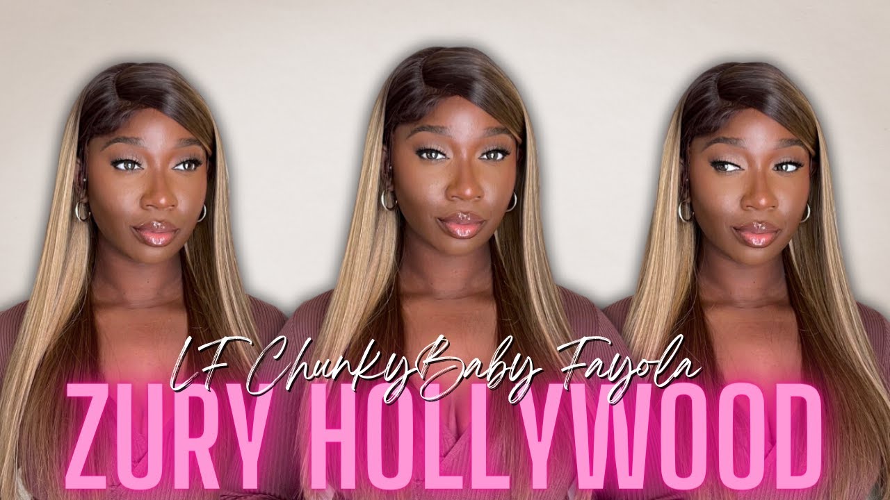 NEW Zury Hollywood Synthetic Lace Front Wig | Install + Review | Tan Dotson
