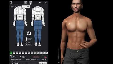 SIGNATURE EVENT * PALE GIRL PRODUCTION- BODY SIGNATURE GERALT HEAD MESH LELUTKA CONNOR