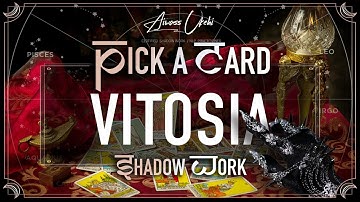 VITOSIA | SHADOW WORK PICK A CARD READING | DARK MIRROR ORACLE DECK