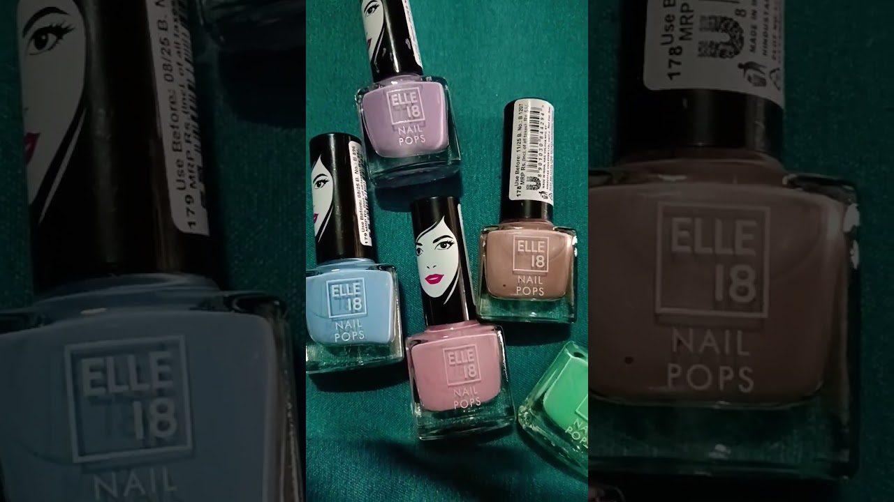 💅elle18 nail paints ❤️😍/💁Best nail paints😱🥰/