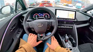 2024 Toyota C-HR [ GR SPORT Premiere Edition 2.0l hybrid 197HP 4WD ] | POV Test Drive | l/100km