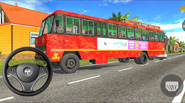 Indian Sleeper Bus Simulator 3D Village Bus Games: 2025 - Android Gameplay |
