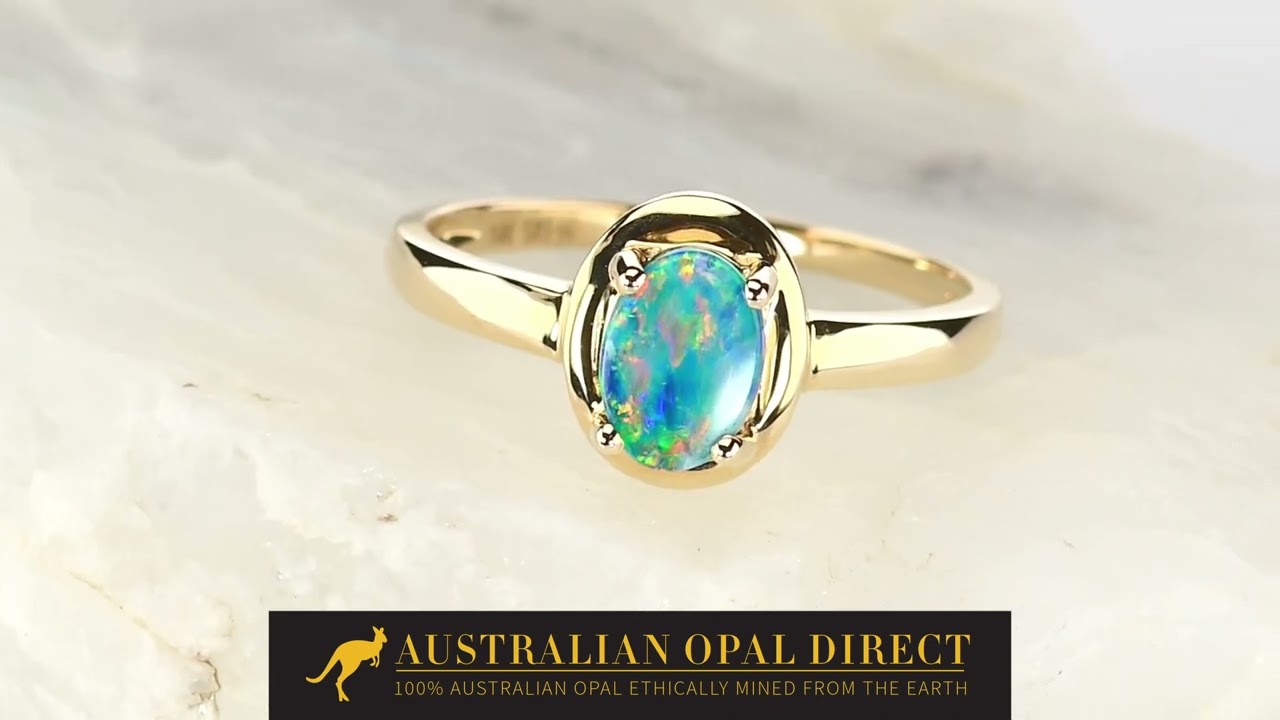 Opal Rings, Opal Wedding Rings, Black Opal Rings - Australian Opal Direct | Worldwide Shipping