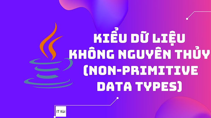 Java qui định kiểu tham số nào là tham t năm 2024