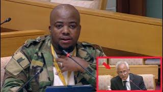 Nomvalo grills Prof Cachalia with brilliant questions!! #ministerofpolice