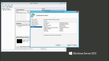 Windows Server 2012 Hyper-V Demo: Shared Nothing Live Migration