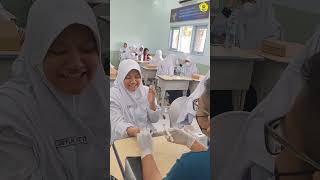 Screening HB bersama Puskesmas Kedurus & Dokter muda Universitas Hang Tuah #smpmusix #kedokteran