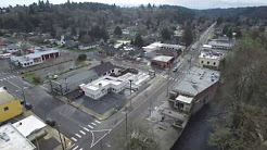 A drone flight over Silverton, Oregon