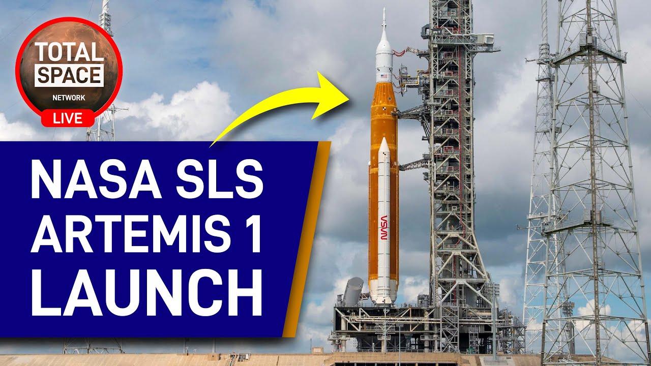 Artemis I Launch to the Moon (Official TOTAL SPACE Broadcast) - YouTube