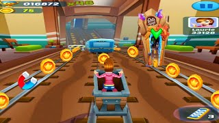 Subway Princess Runner Game - Rail Rush with Princess | Android/iOS Gameplay HD screenshot 3