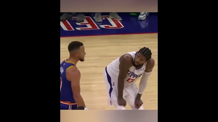 Never forget this classic exchange between Paul George and Steph Curry 😂 #shorts