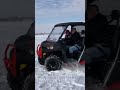 Donuts on a frozen lake