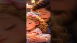Bebek Ninnisi | Uyku Müziği 🌙 Baba Kız Bebek- 3 ✨ Yıldızların Altında | 🎬 4. Bölüm #shortsvideo