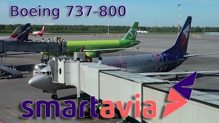 Boeing 737-800 а/к Smartavia | Рейс Челябинск - Санкт-Петербург