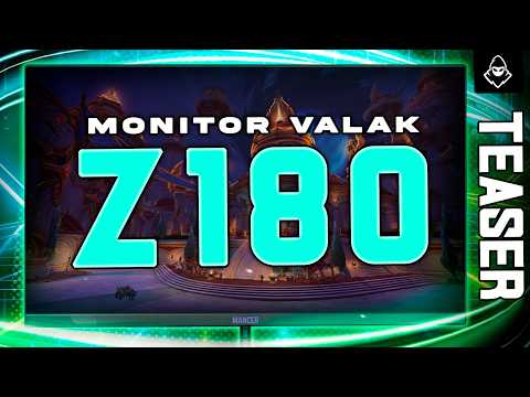 Mancer Valak Z180 Gamer Monitor Teaser, 23.8 Pol, IPS, FHD, 1ms, 180Hz