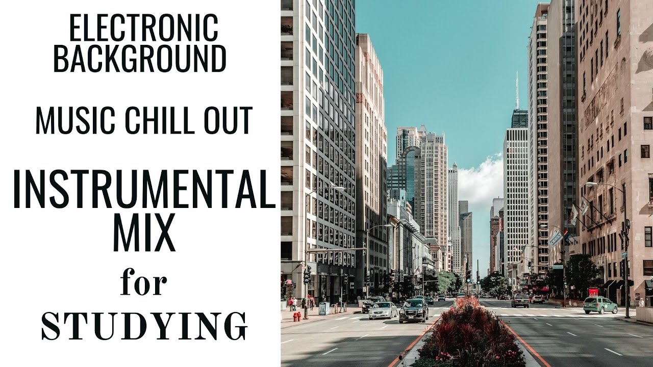 Electronic background music for writing research paper, thesis, report