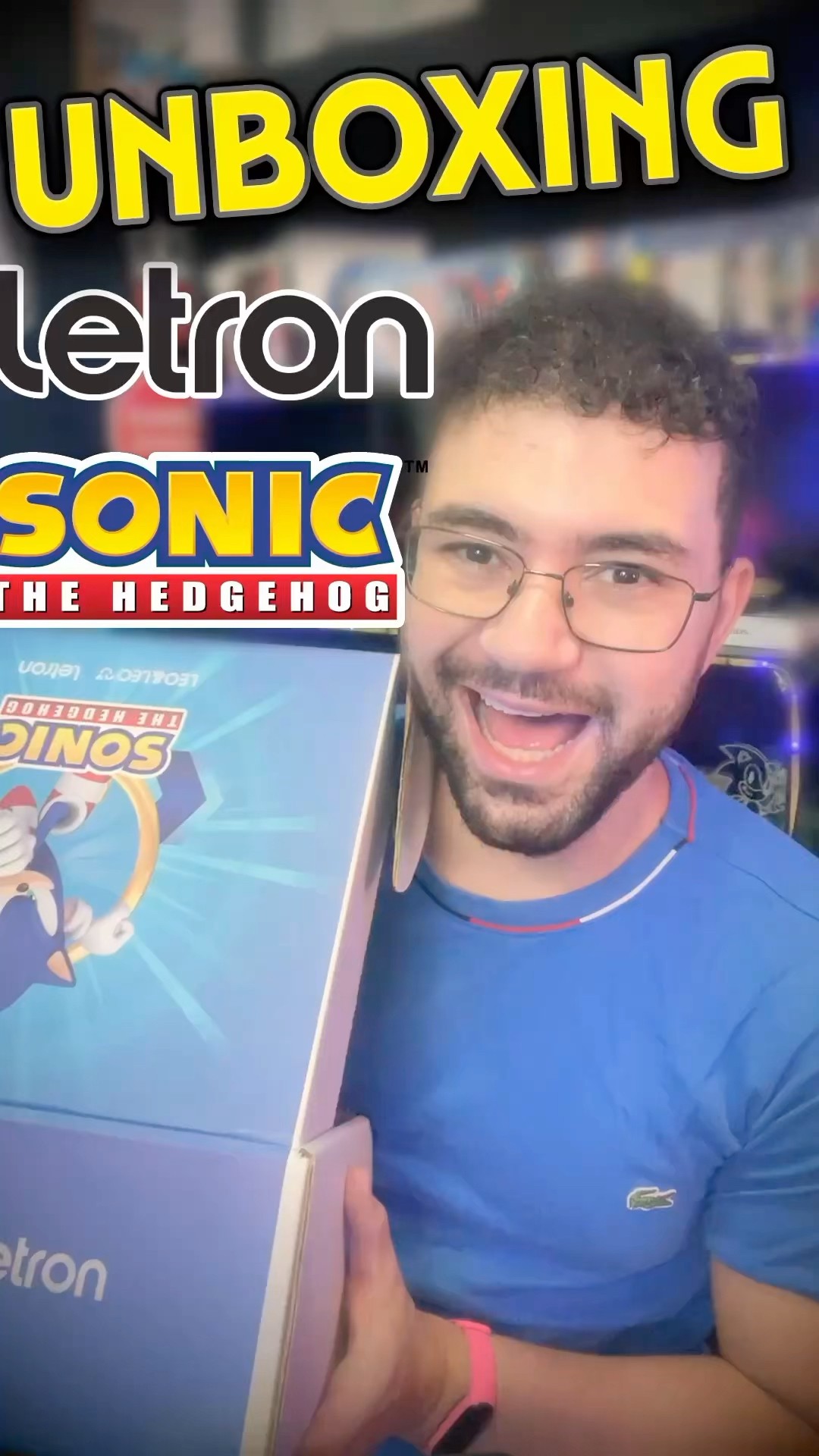 Unboxing Sonic kit gamer LETRON