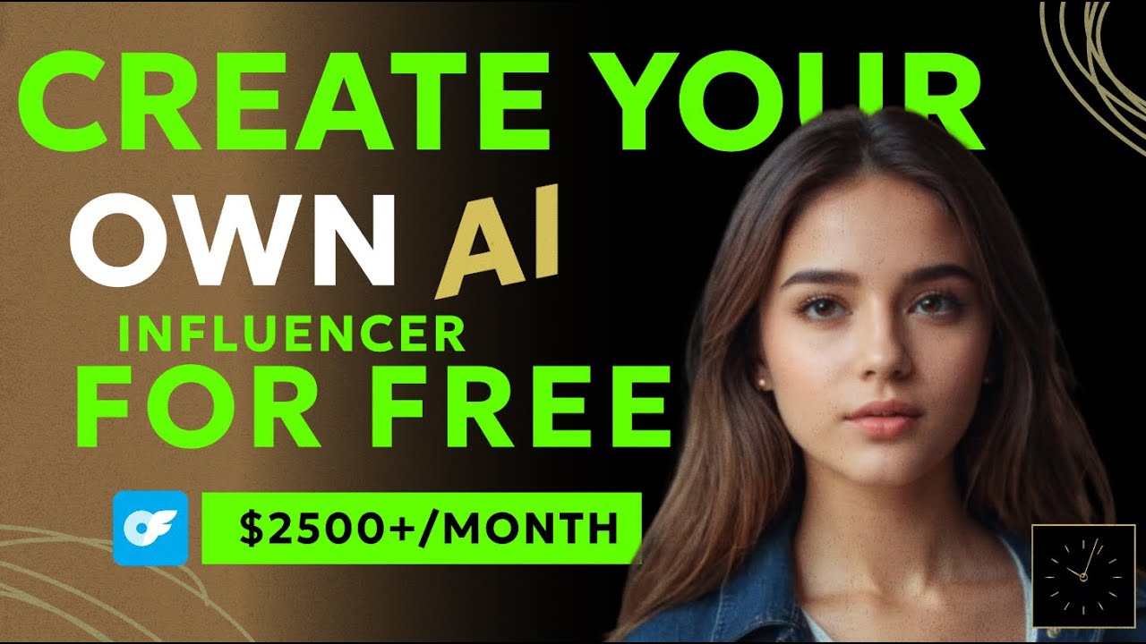 CREATE YOUR OWN AI INFLUENCER FOR FREE - YouTube