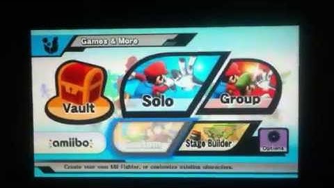 Super Smash Bros Wii U - Mii Fighters Customization Character