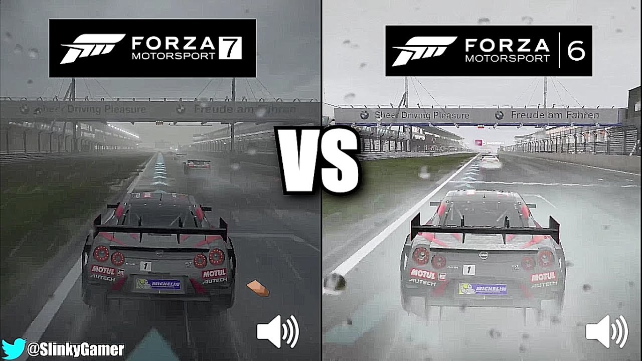 Forza 6: all the thrills and spills of driving in the wet