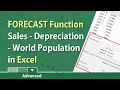 Forecast Function in Excel to predict future values by Chris Menard