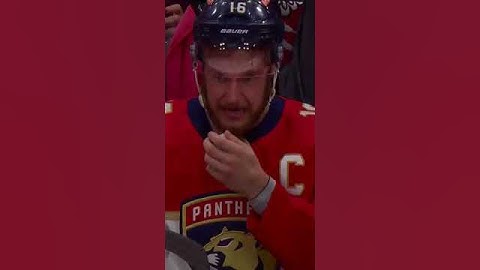 Barkov Salts His EYES 👀