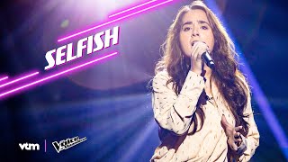 Celina - 'Selfish' | The Blind Auditions | The Voice van Vlaanderen | VTM