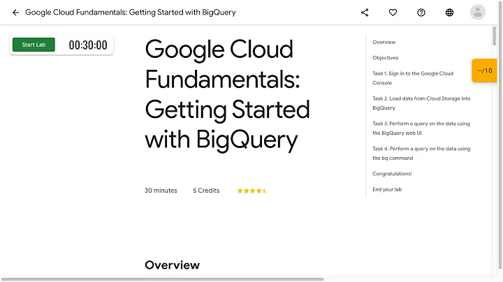Google Cloud Fundamentals Getting Started with BigQuery