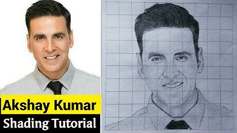 Akshay Kumar Drawing Sketch Tutorial part - 2
