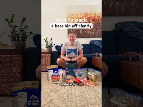 Packing a bear
